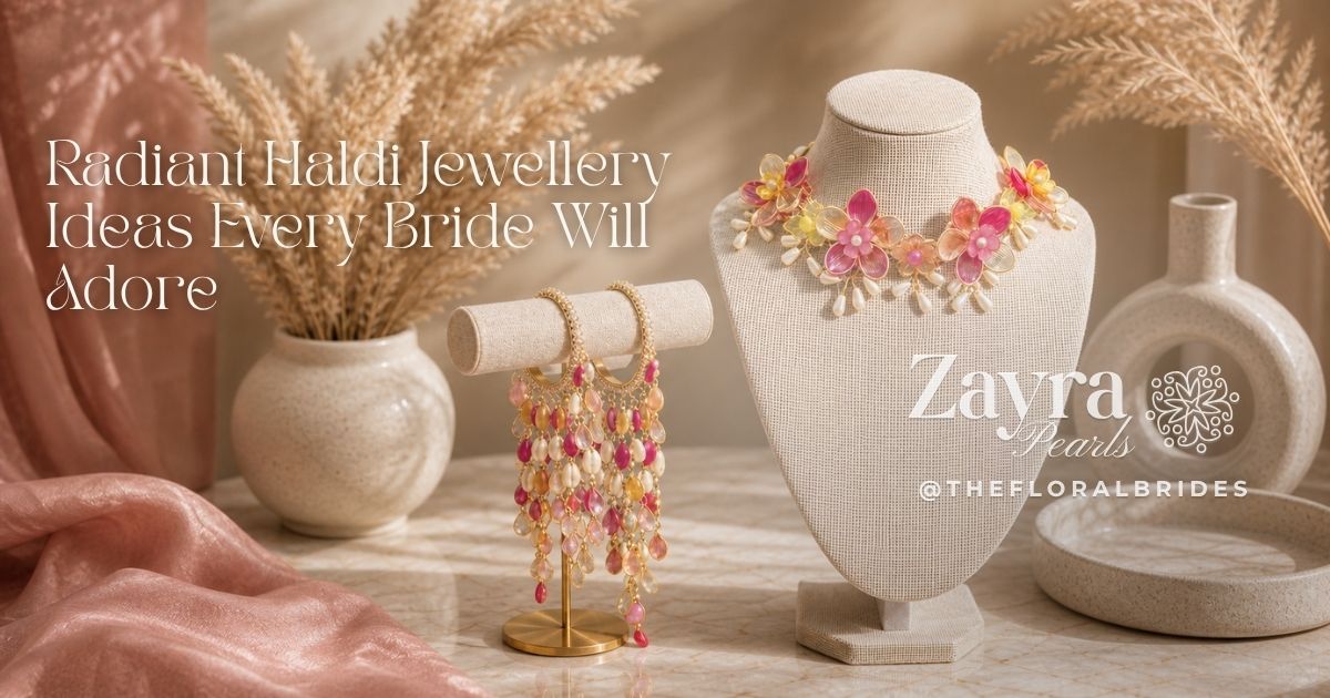 Haldi Jewellery for brides India trending