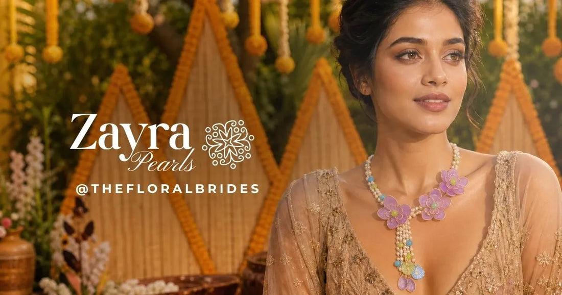 What's the new best resin jewelry for haldi? Zayra Pearls