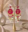 CUSTOMISED EARRINGD WEDDING 1 - BHUA BHABBI DIDI