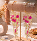 Sweet Pastel Shell Bridal Haldi Mehndi Kalire – Shine Speacials | Zayra Pearls Zayra Pearls | The Floral Brides