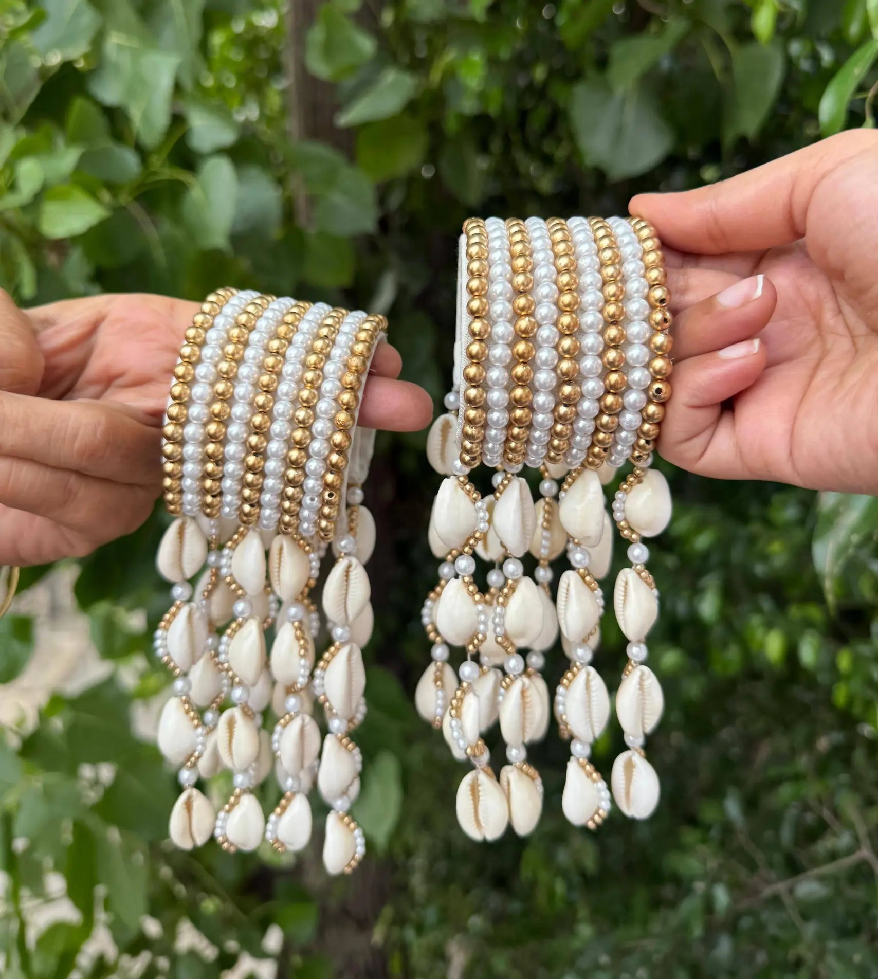 Shell Kaleere Bangles (Pair) My Store