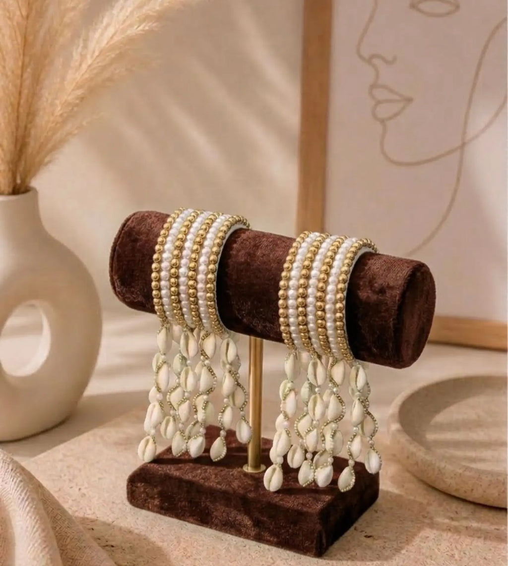 Shell Kaleere Bangles (Pair) My Store