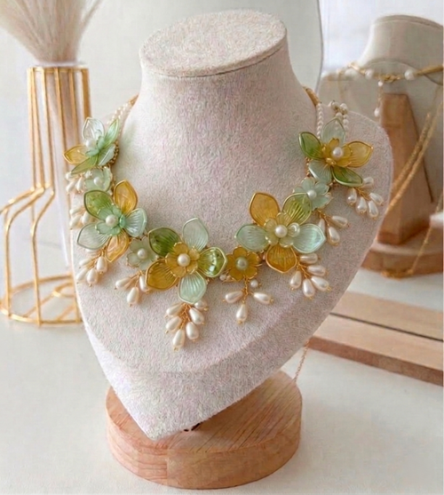 MEHENDI JEWELLERY NECKLACE BRIDAL SET