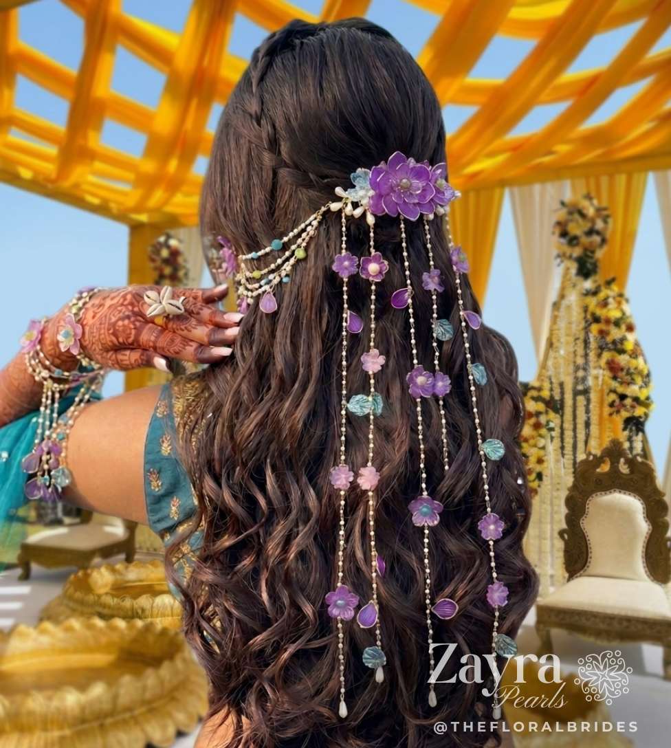Hair Accessories – Zayra Pearls | The Floral Brides